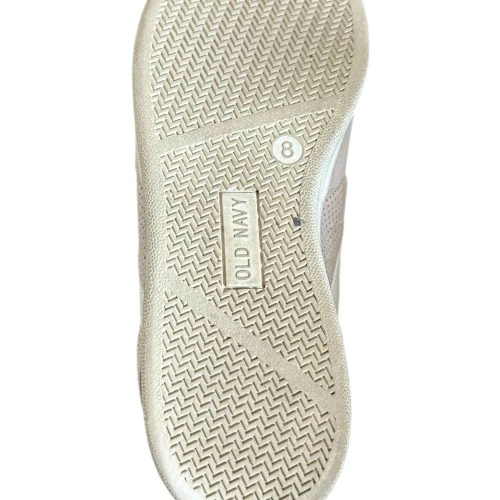 Old Navy Tan and White Sneakers Breathable Mesh Low-Top - Picture 3 of 3